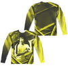 Bruce Lee - Stripes L - S Adult Poly Crew
