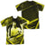 Bruce Lee - Stripes Adult Regular Fit Short Sleeve 100% Poly