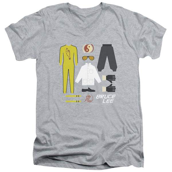 Bruce Lee - Lee Gift Set Adult Slim Fit V Neck Cotton