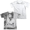 Bruce Lee - Classic Lee (Front - Back Print) Adult Regular Fit Short Sleeve 65 - 35 Poly - Cotton