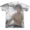 Bruce Lee - Battle Ready Adult Regular Fit Short Sleeve 65 - 35 Poly - Cotton