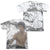 Bruce Lee - Battle Ready (Front - Back Print) Adult Regular Fit Short Sleeve 65 - 35 Poly - Cotton