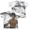 Bruce Lee - Battle Ready (Front - Back Print) Youth Short Sleeve 100% Poly