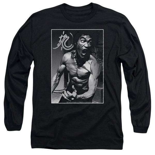 Bruce Lee - Focused Rage Adult Long Sleeve