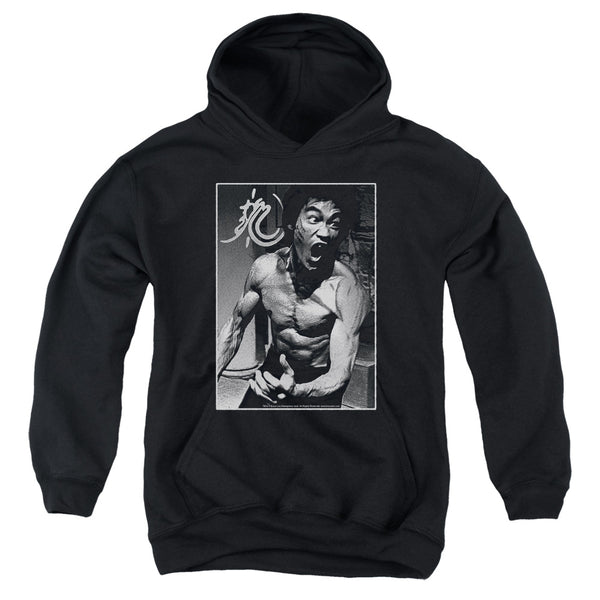 Bruce Lee - Focused Rage Youth Hooded Sweatshirt