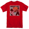 Bruce Lee - Comic Panel Adult Regular Fit Short Sleeve