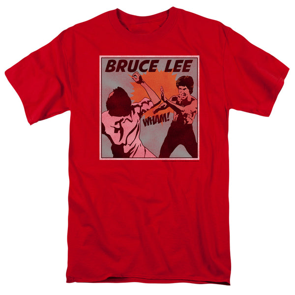 Bruce Lee - Comic Panel Adult Regular Fit Short Sleeve