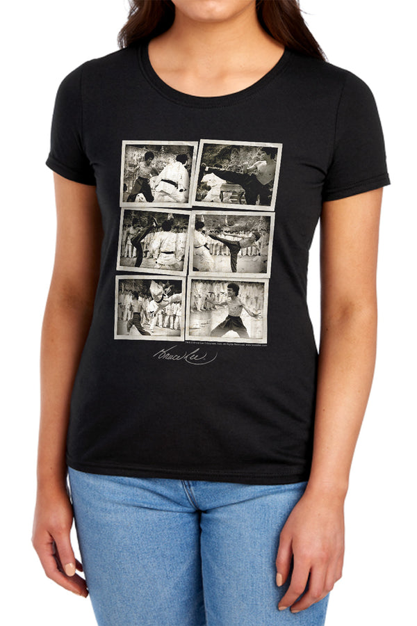 Bruce Lee - Snap Shots Women's Short Sleeve