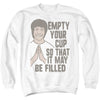Bruce Lee - The Open Minded Adult Crewneck Sweatshirt