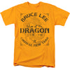 Bruce Lee - Text Year Of The Dragon Adult Regular Fit Short Sleeve