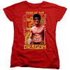 Bruce Lee - Framed Year Of The Dragon Women's Short Sleeve