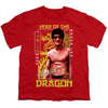 Bruce Lee - Framed Year Of The Dragon Youth Short Sleeve