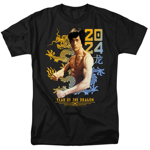 Bruce Lee - Two Tone Year Of The Dragon Adult Regular Fit Short Sleeve