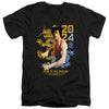 Bruce Lee - Two Tone Year Of The Dragon Adult Slim Fit V Neck Cotton
