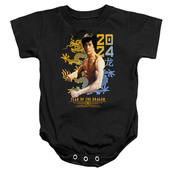 Bruce Lee - Two Tone Year Of The Dragon Infant Snapsuit