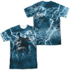 Batman - Stormy Knight (Front - Back Print) Adult Regular Fit Short Sleeve 100% Poly