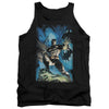 Batman - Stormy Dark Knight Adult Tank Top