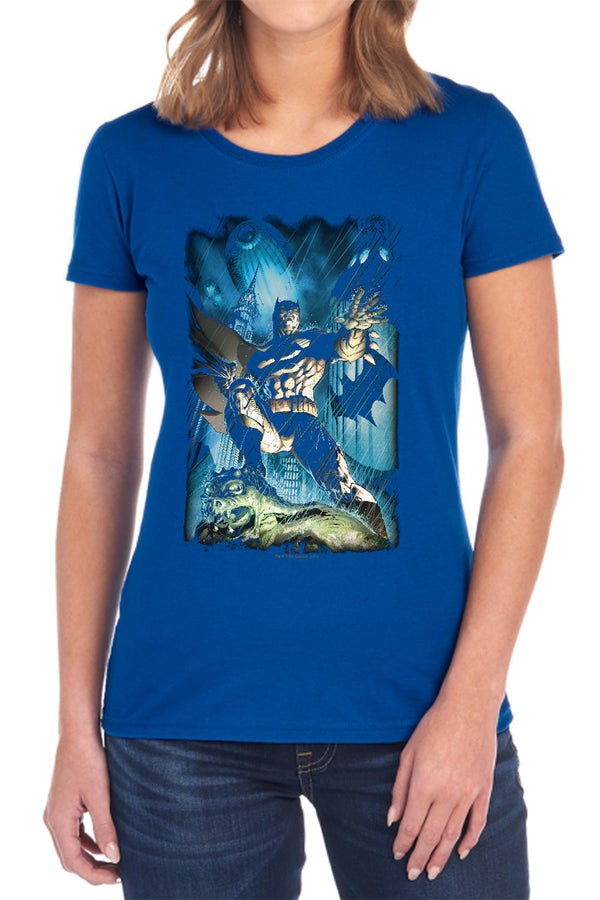 Batman - Stormy Dark Knight Women's Short Sleeve
