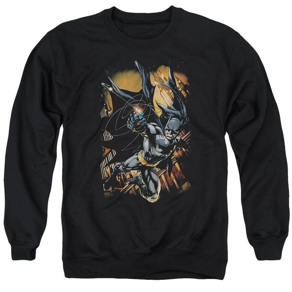Batman - Grapple Fire Adult Crewneck Sweatshirt