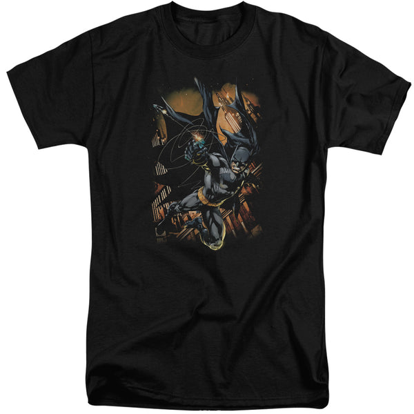 Batman - Grapple Fire Adult Tall Fit Short Sleeve