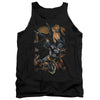 Batman - Grapple Fire Adult Tank Top