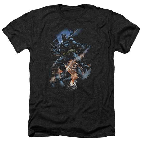 Batman - Gotham Knight Adult Regular Fit Heather Short Sleeve