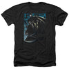 Batman - Knight Falls In Gotham Adult Regular Fit Heather Short Sleeve