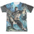 Batman - Rainy Rooftop Adult Regular Fit Short Sleeve 65 - 35 Poly - Cotton