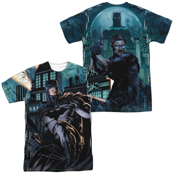 Batman - Coming For You (Front - Back Print) Adult Regular Fit Short Sleeve 100% Poly