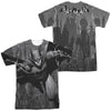 Batman - Grey Race (Front - Back Print) Adult Regular Fit Short Sleeve 100% Poly