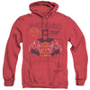Batman - Ready For Action Adult Heather Hoodie