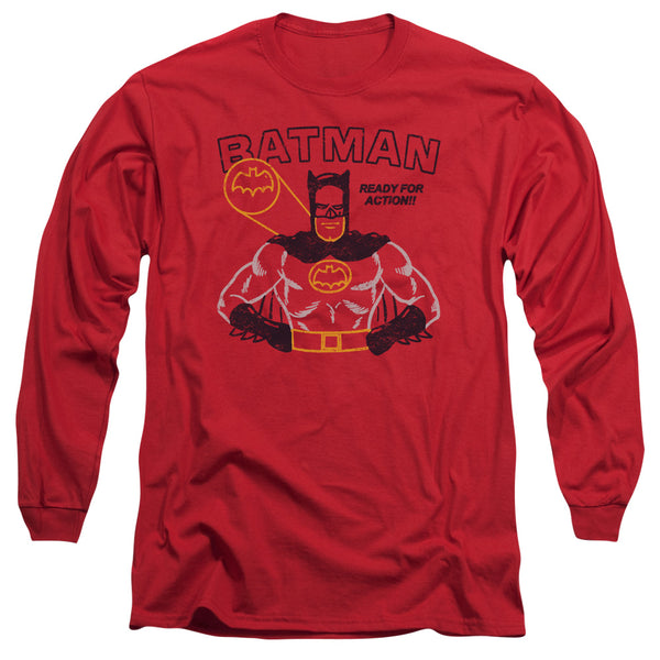 Batman - Ready For Action Adult Long Sleeve