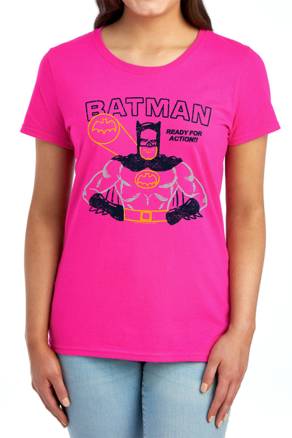 Batman - Ready For Action Women's Short Sleeve