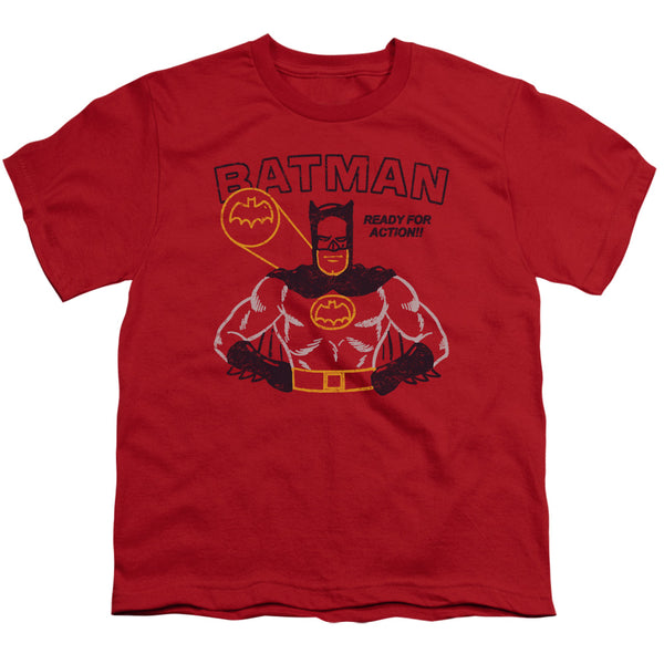 Batman - Ready For Action Youth Short Sleeve