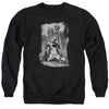 Batman - Sketchy Shadows Adult Crewneck Sweatshirt