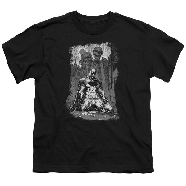 Batman - Sketchy Shadows Youth Short Sleeve