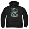 Batman - Fighting The Storm Adult Pullover Hoodie
