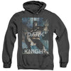 Batman - Fighting The Storm Adult Heather Hoodie
