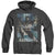 Batman - Fighting The Storm Adult Heather Hoodie
