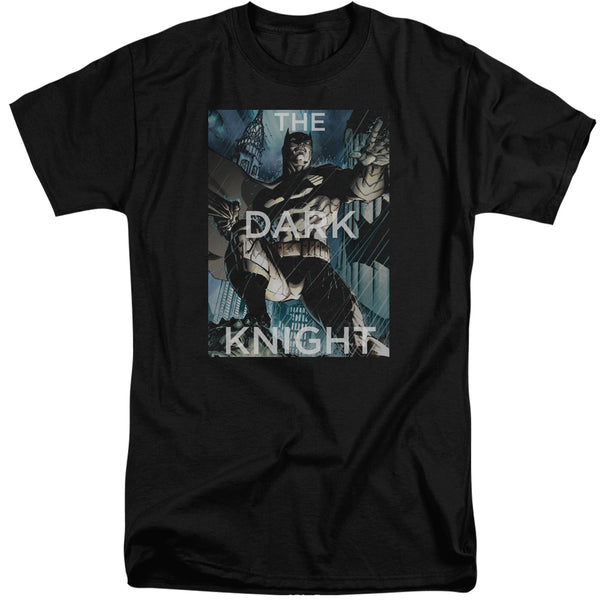 Batman - Fighting The Storm Adult Tall Fit Short Sleeve