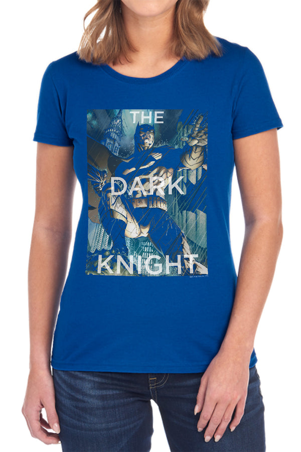 Batman - Fighting The Storm Women's Short Sleeve
