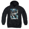 Batman - Fighting The Storm Youth Hooded Sweatshirt