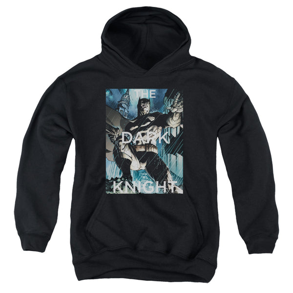 Batman - Fighting The Storm Youth Hooded Sweatshirt