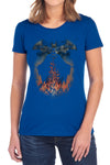 Batman - Smoke & Fire Women's Short Sleeve