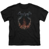Batman - Smoke & Fire Youth Short Sleeve