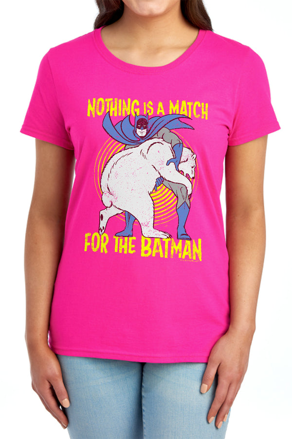 Batman - Bear Wrastling Women's Short Sleeve