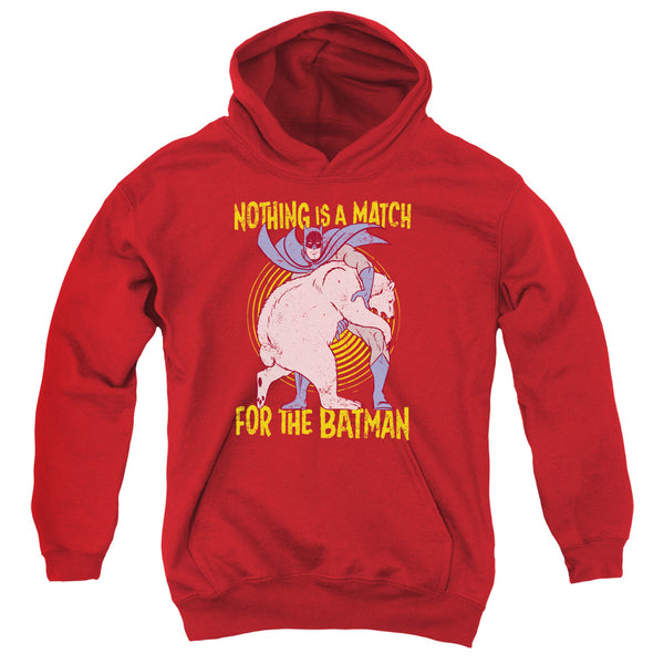 Batman - Bear Wrastling Youth Hooded Sweatshirt