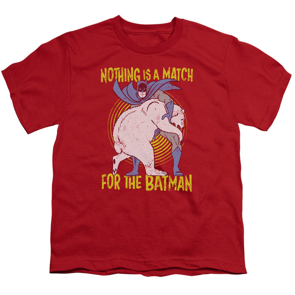 Batman - Bear Wrastling Youth Short Sleeve