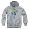Batman - Vintage Run Youth Hooded Sweatshirt