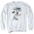 Batman - Halftone Swing Adult Crewneck Sweatshirt